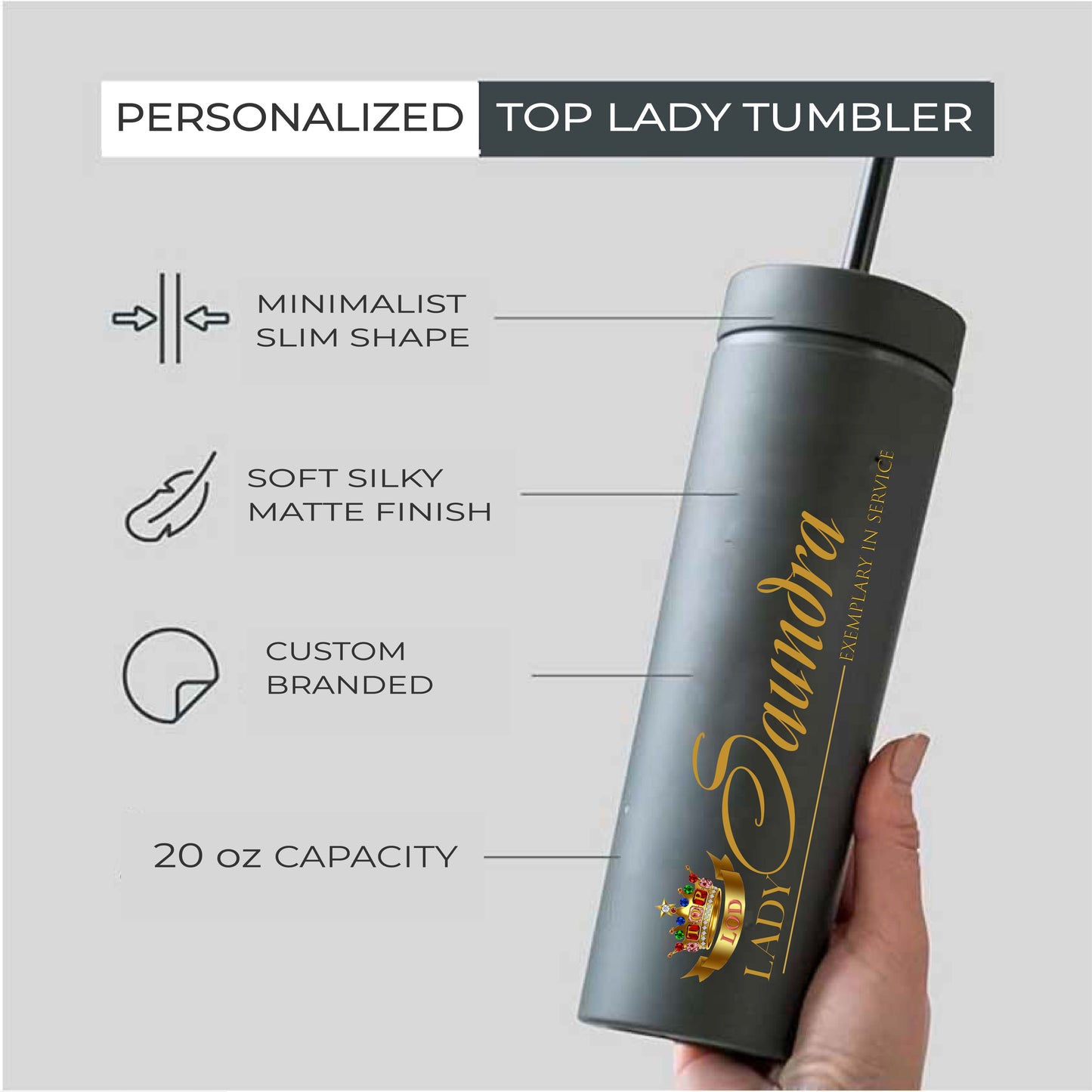 TLOD Personalized Tumbler
