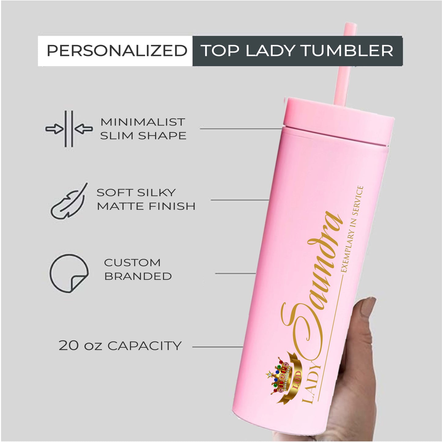 TLOD Personalized Tumbler
